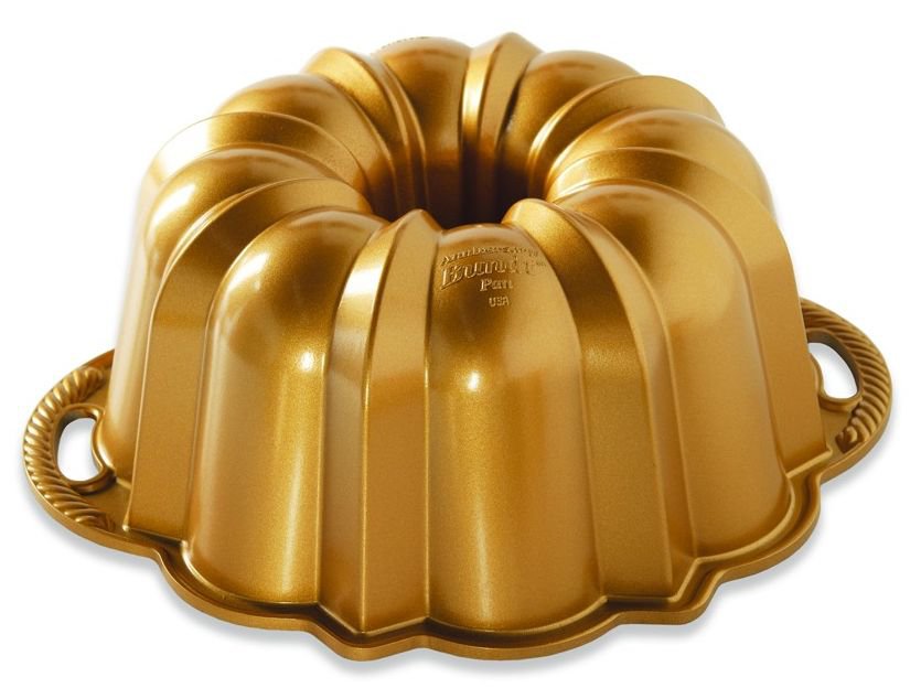 Nordic Ware NW Forma na bábovku Anniversary velká 15 cup zlatá 50077