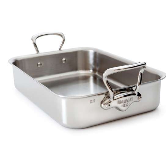 Mauviel M'cook pekáč 35x25 cm úchyt nerez  521735