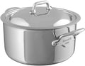 Mauviel M'cook kastrol s poklicí 28 cm úchyt nerez  523129