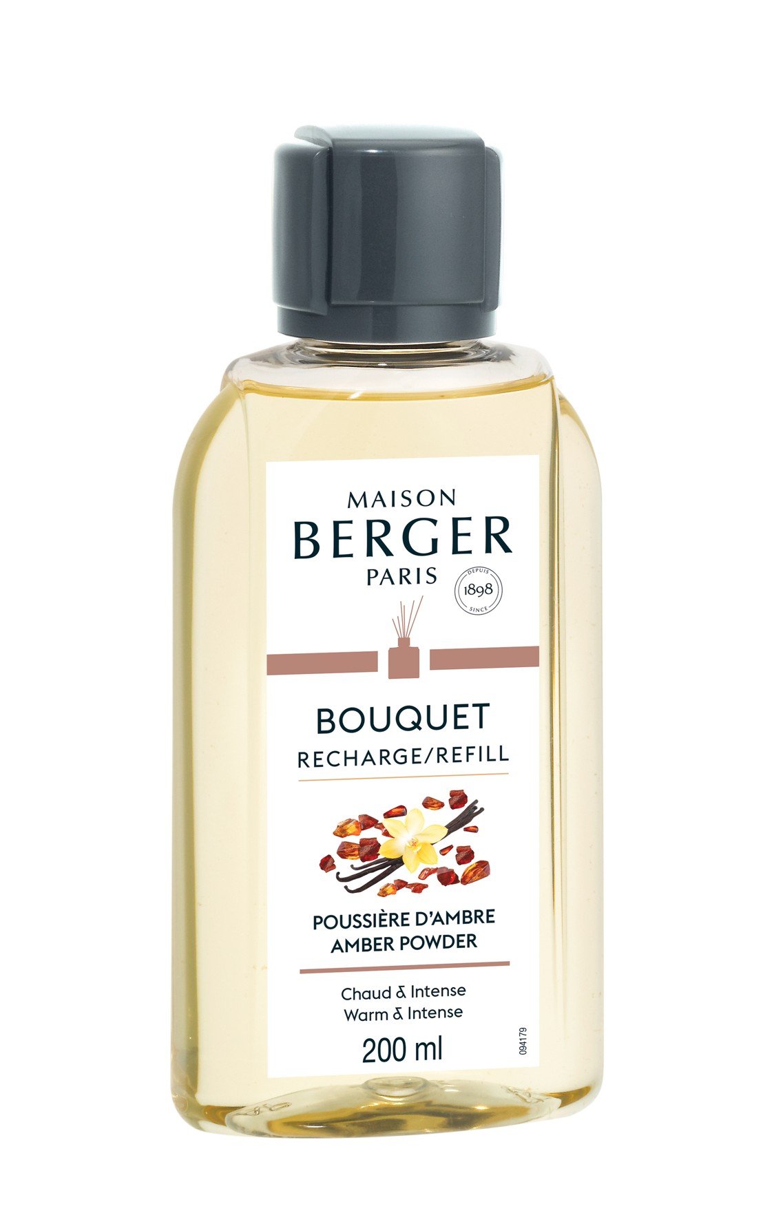 Maison Berger Paris Amber Powder/Ambrový prach náplň do difuzéru 0,2l 6036
