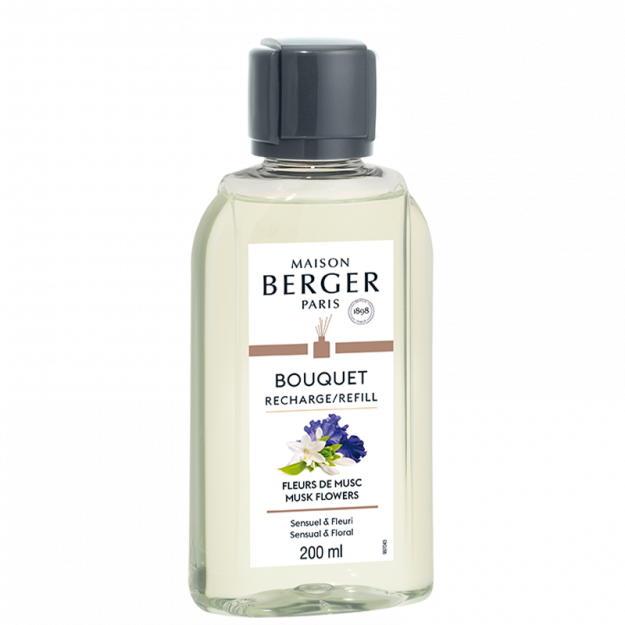 Maison Berger Paris  Musk Flowers/Květy pižma náplň do difuzéru 0,2l 6255