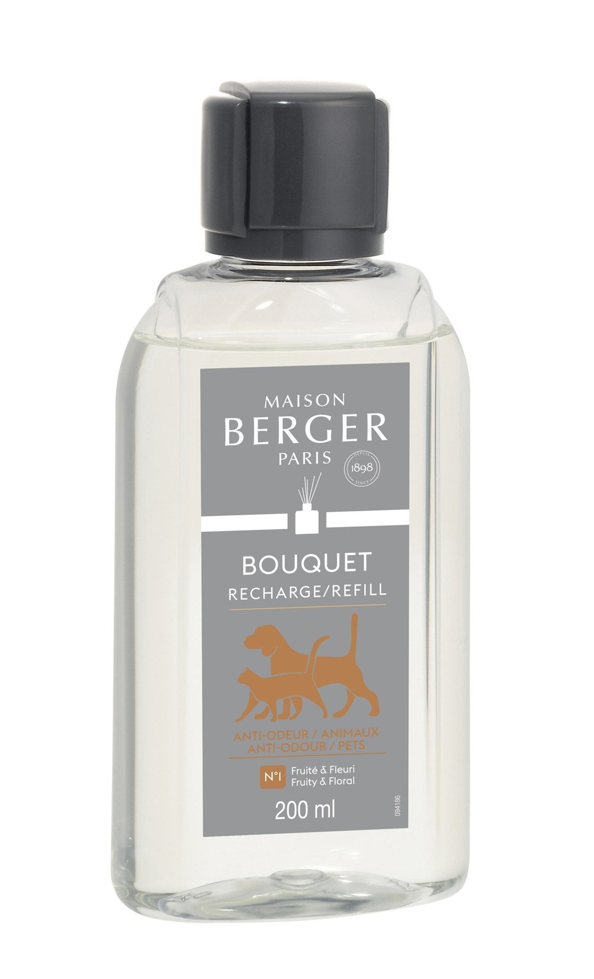 Maison Berger Paris My home free from pet odours/Zvířata náplň do difuzéru 0,2l 6271