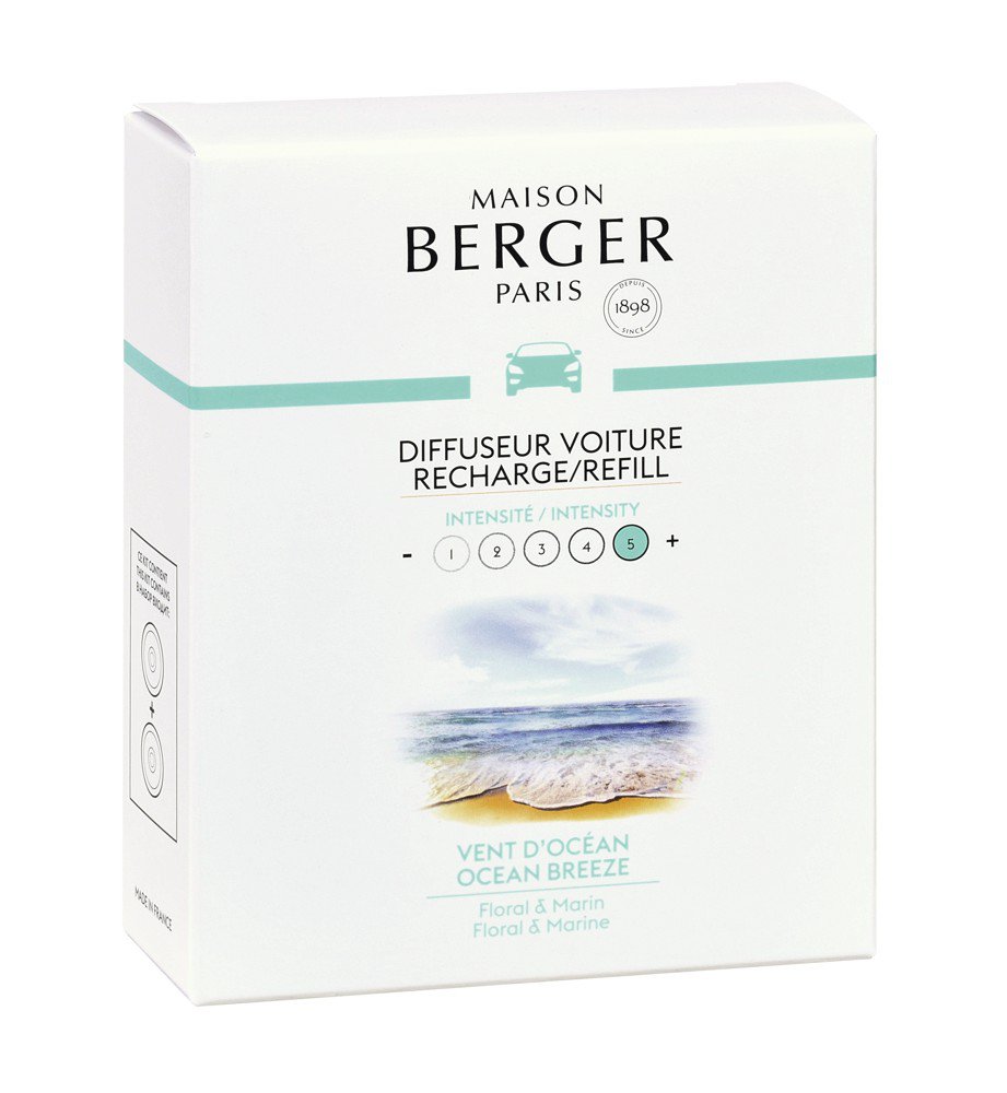 Maison Berger Paris CAR 2 náhr. náplně Ocean Breeze/Vůně oceánu 6415