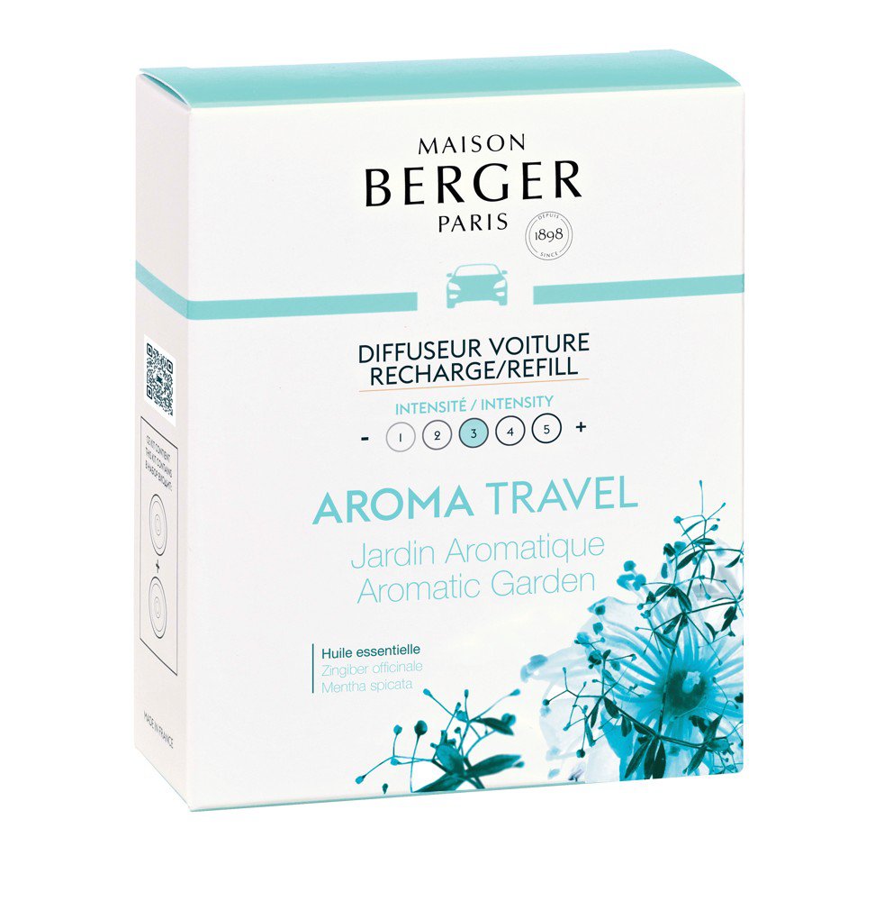 Maison Berger Paris CAR 2 náhr. náplně Aromatic Garden / Aromatická zahrada 6439