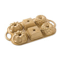 Nordic Ware Mini bábovky Premium gold plát se 6 formičkami 3,5 cup zlatá 91277