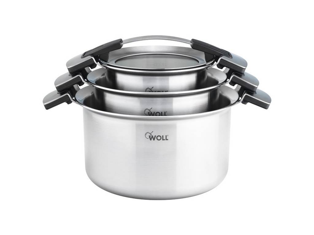 Woll Concept Pro set 3 hrnců s poklicí (116CO/120CO /124CO) 101CO