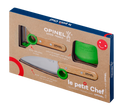 Opinel Le Petit Chef set dětský kuchařský zelený 003113