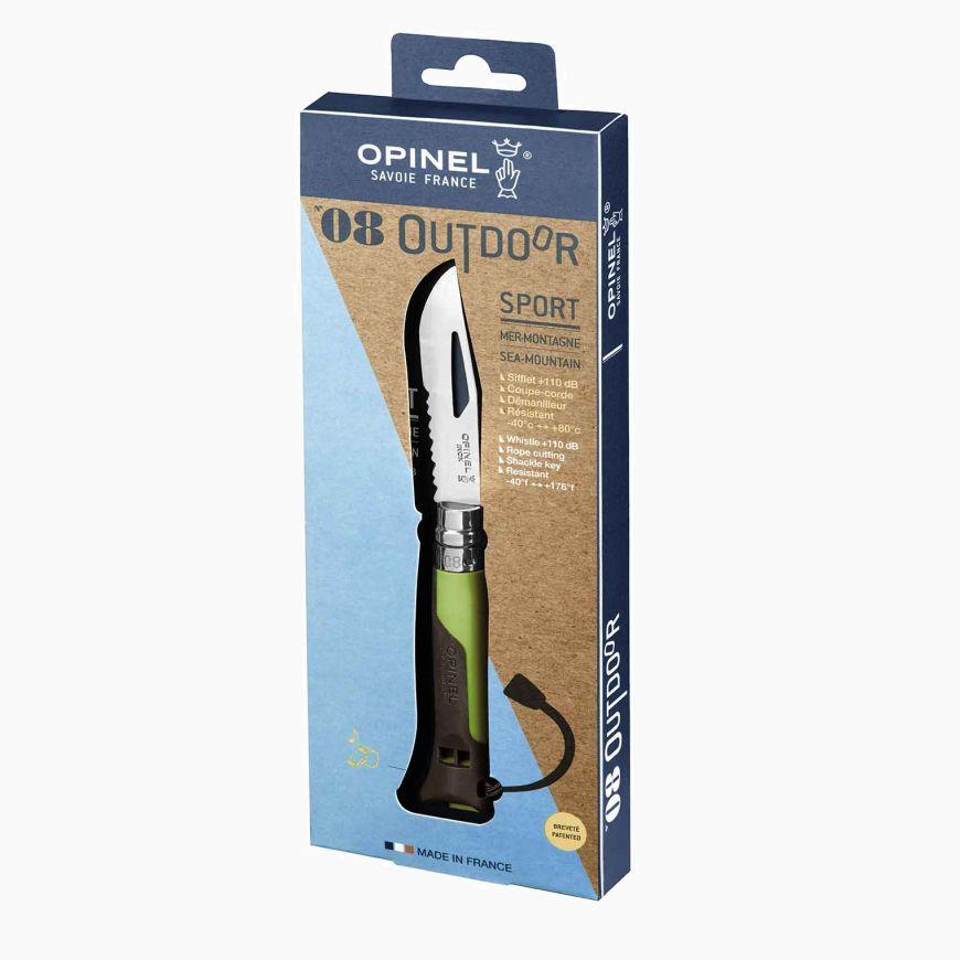 Opinel VRI N°08 Inox Outdoor green 001715