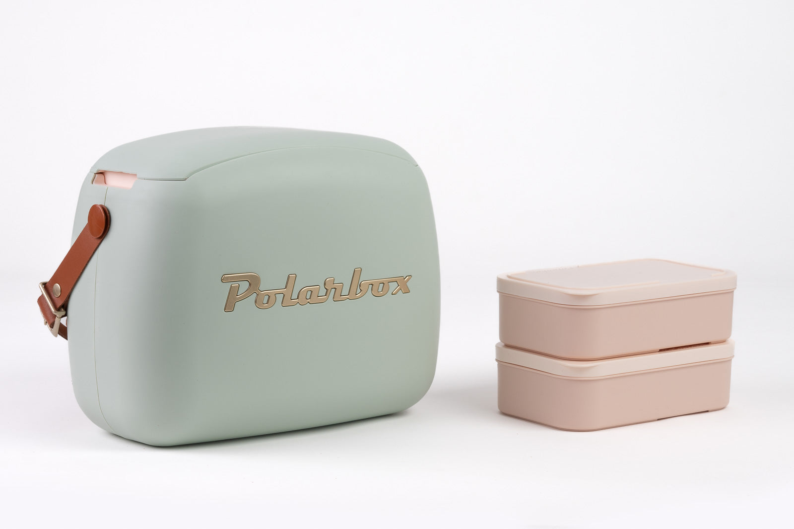 Polarbox Chladící bag 6l, olivová, zlatý nápis PLB6/MATCHA/GOLD