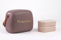 Polarbox Chladící bag 6l, hnědá, zlatý nápis PLB6/MAUVE/GOLD