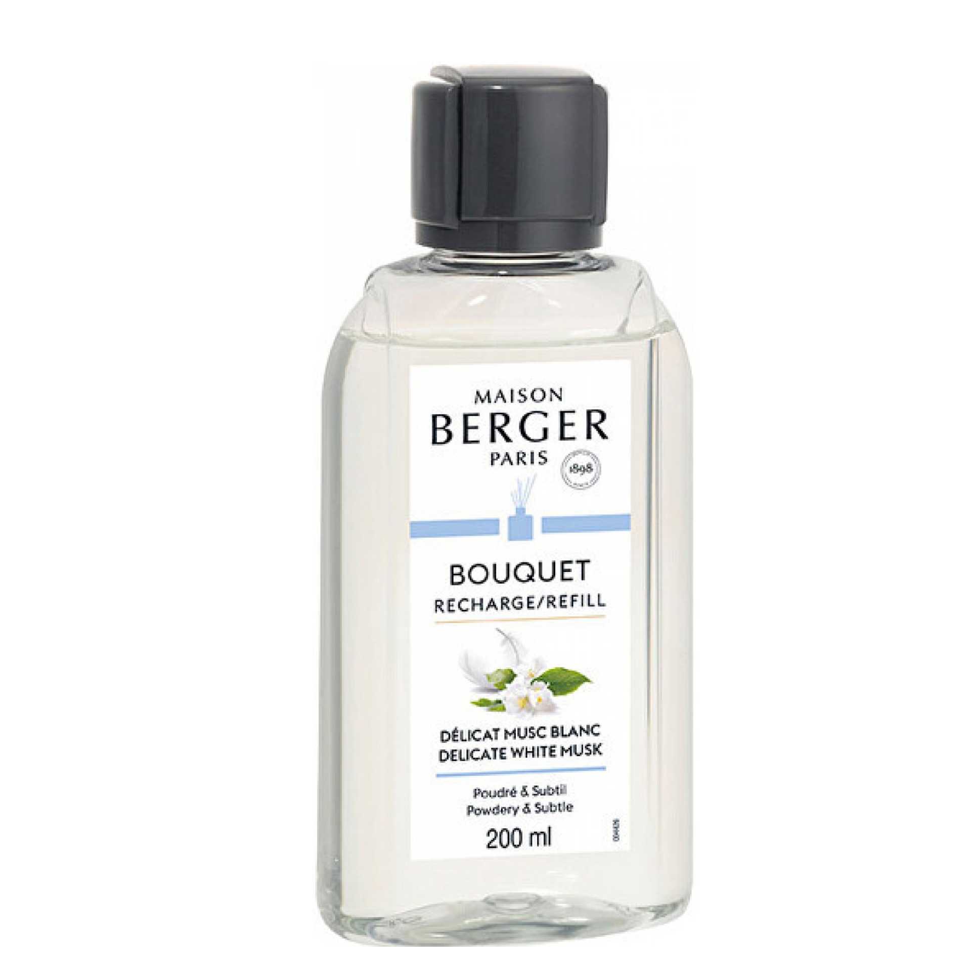 Maison Berger Paris Delicate White Musk/Jemné bílé pižmo náplň do difuzéru 0,2l 7729