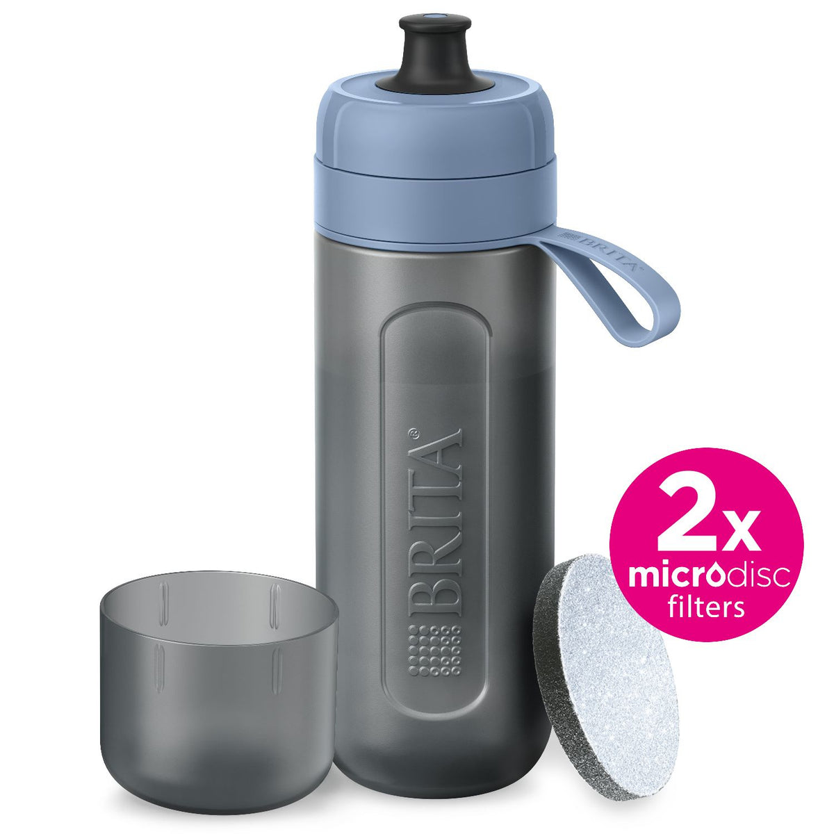 Brita BRITA Fill&Go Active filtrační láhev na vodu 0,6l + 2x microdisc