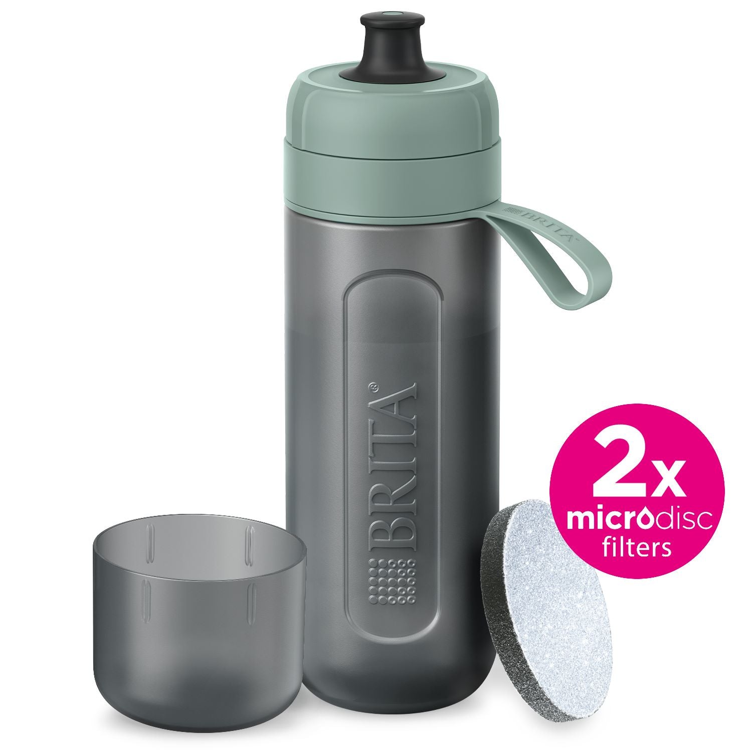 Brita BRITA Fill&Go Active filtrační láhev na vodu 0,6l + 2x microdisc
