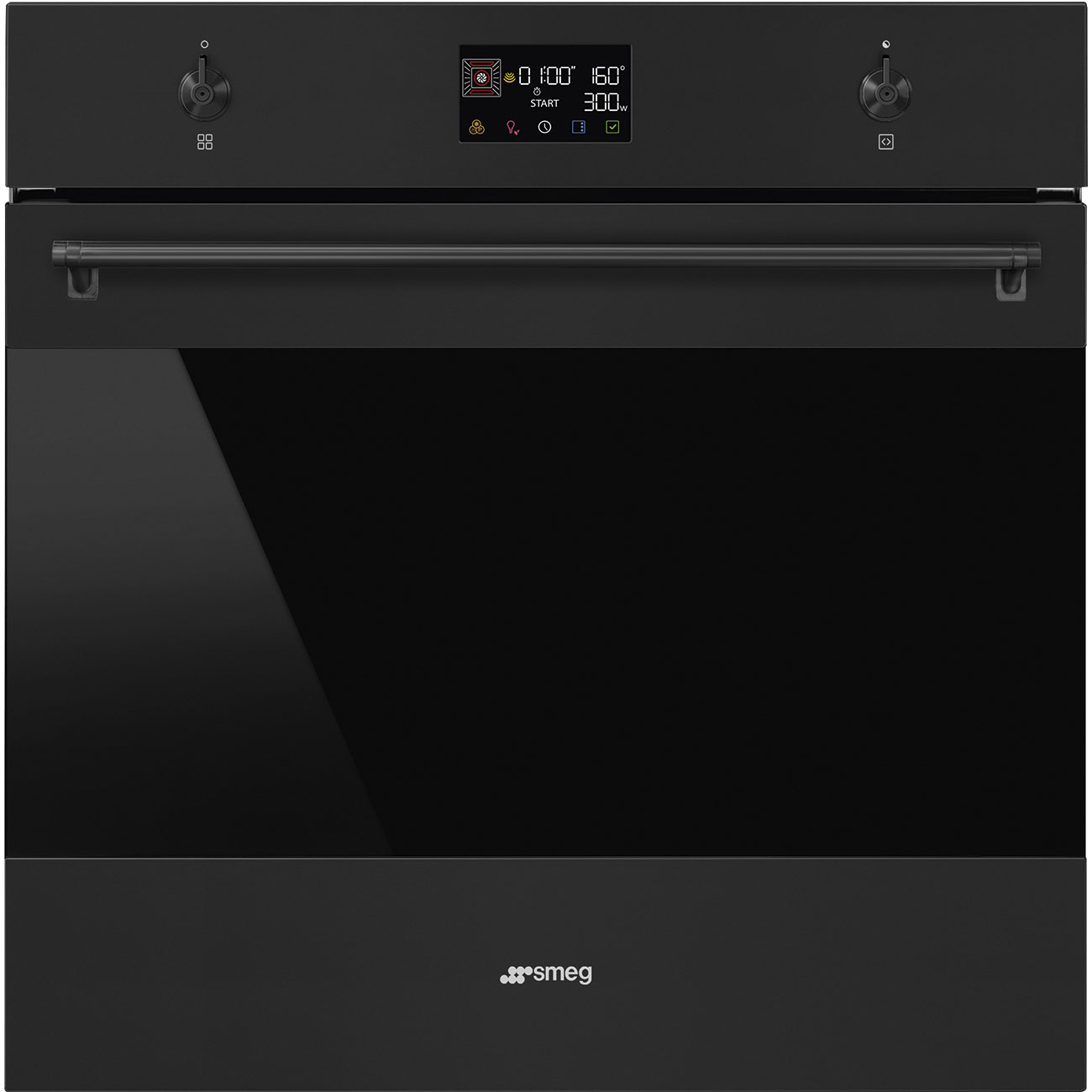 SMEG_MDA SMEG trouba SO6302M2X, 60 cm, EvoScreen LCD-Display02, 11 funkcí, Vapor Clean, objem 68 l