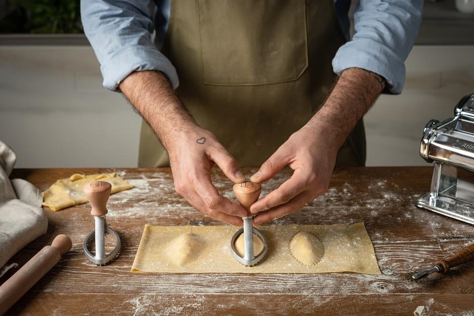Marcato Vykrajovátko na ravioli/sušenky, ovál 10 cm SC-O100-CLS