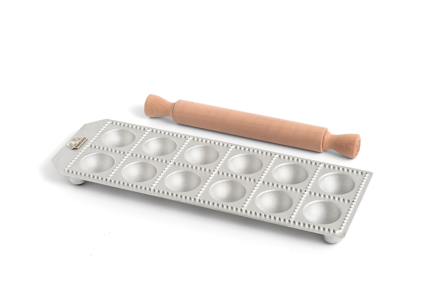 Marcato Forma na ravioli, 12, stříbrná RA-T55X12-CLS