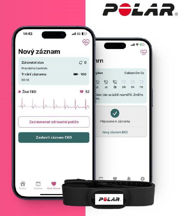 KARDI AI Technologies s.r.o. Aplikace Kardi Ai 12 měsíců s hrudním snímačem TF H10, vel. M-XXL 12M/M-XXL