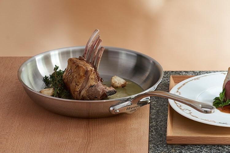 Mauviel M'cook pánev 30 cm rukojeť nerez  521330