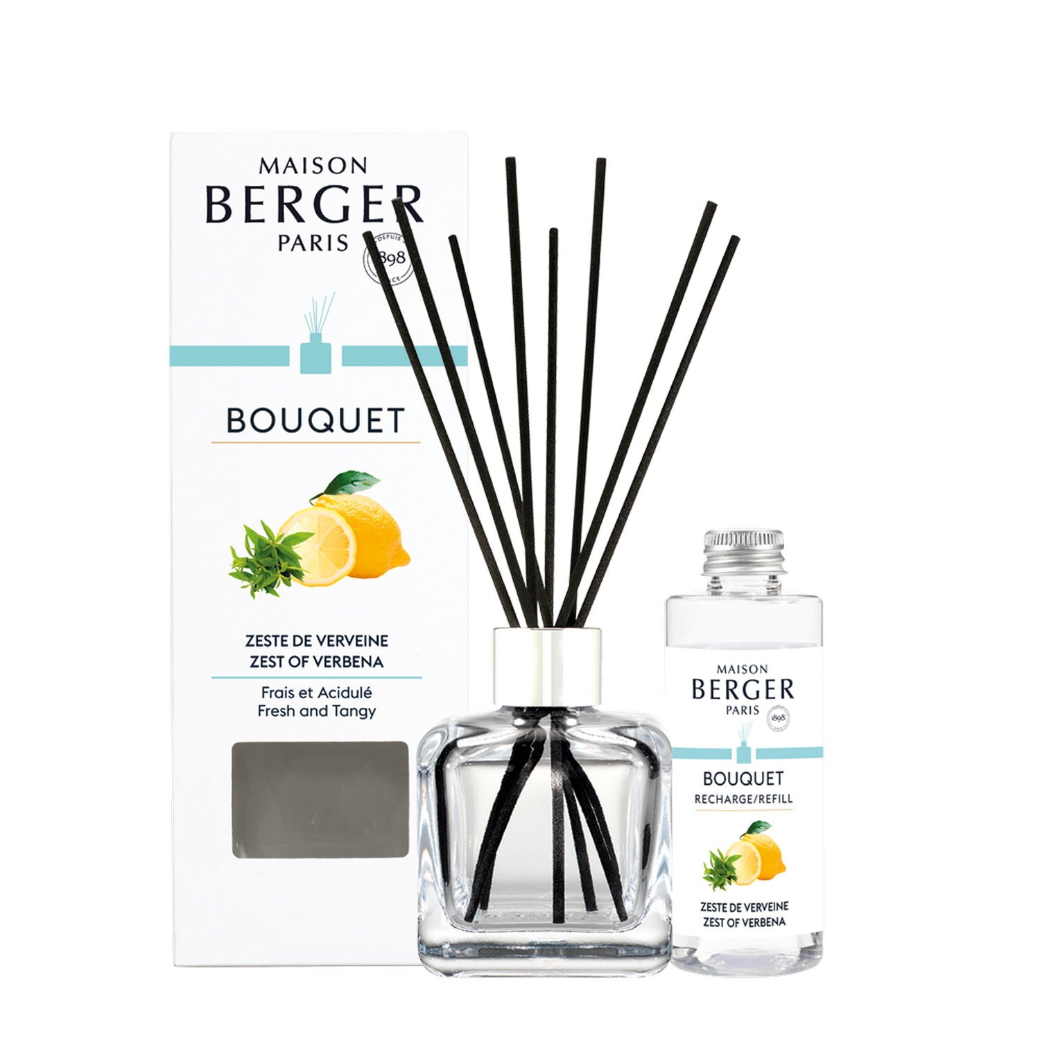 Maison Berger Paris Zest of Verbena/Verbena difuzér s náplní kostka 0,1l 7751