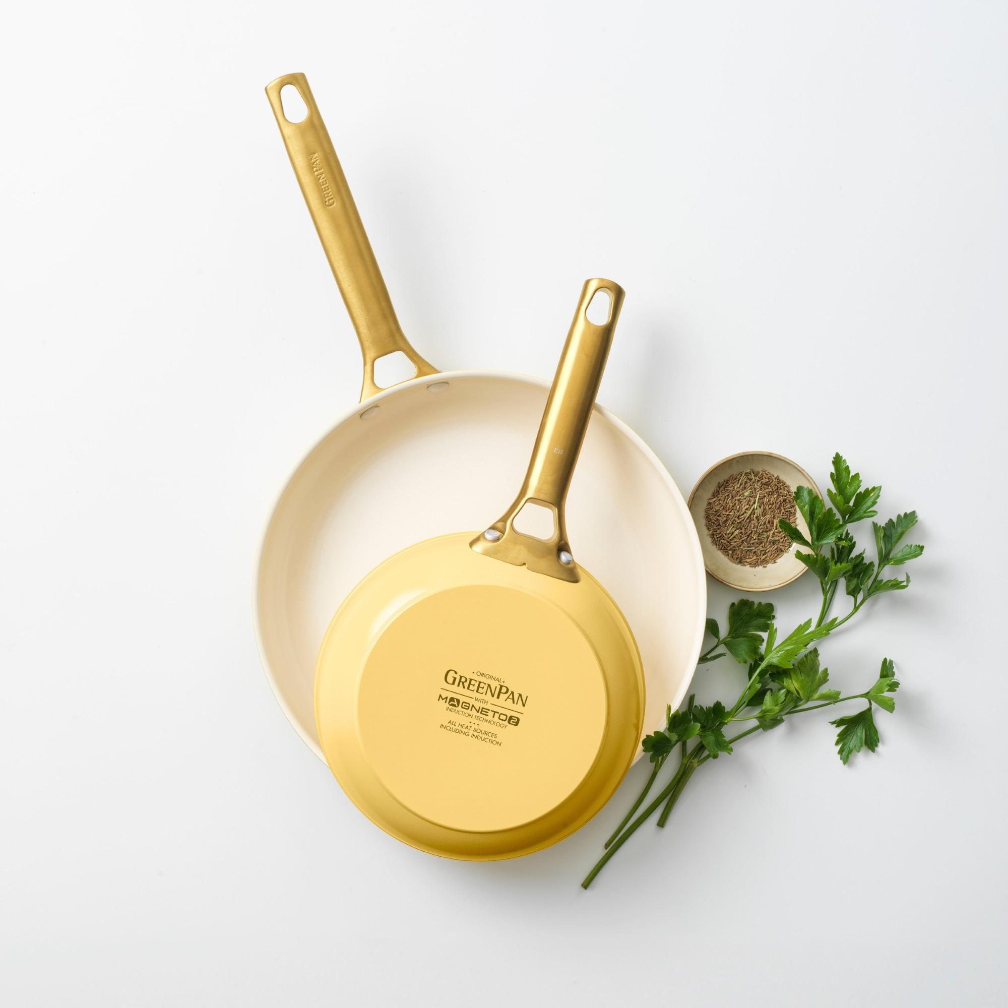 GreenPan PADOVA, 2 dílná sada pánví 20+26 cm, žlutá CC008486-001