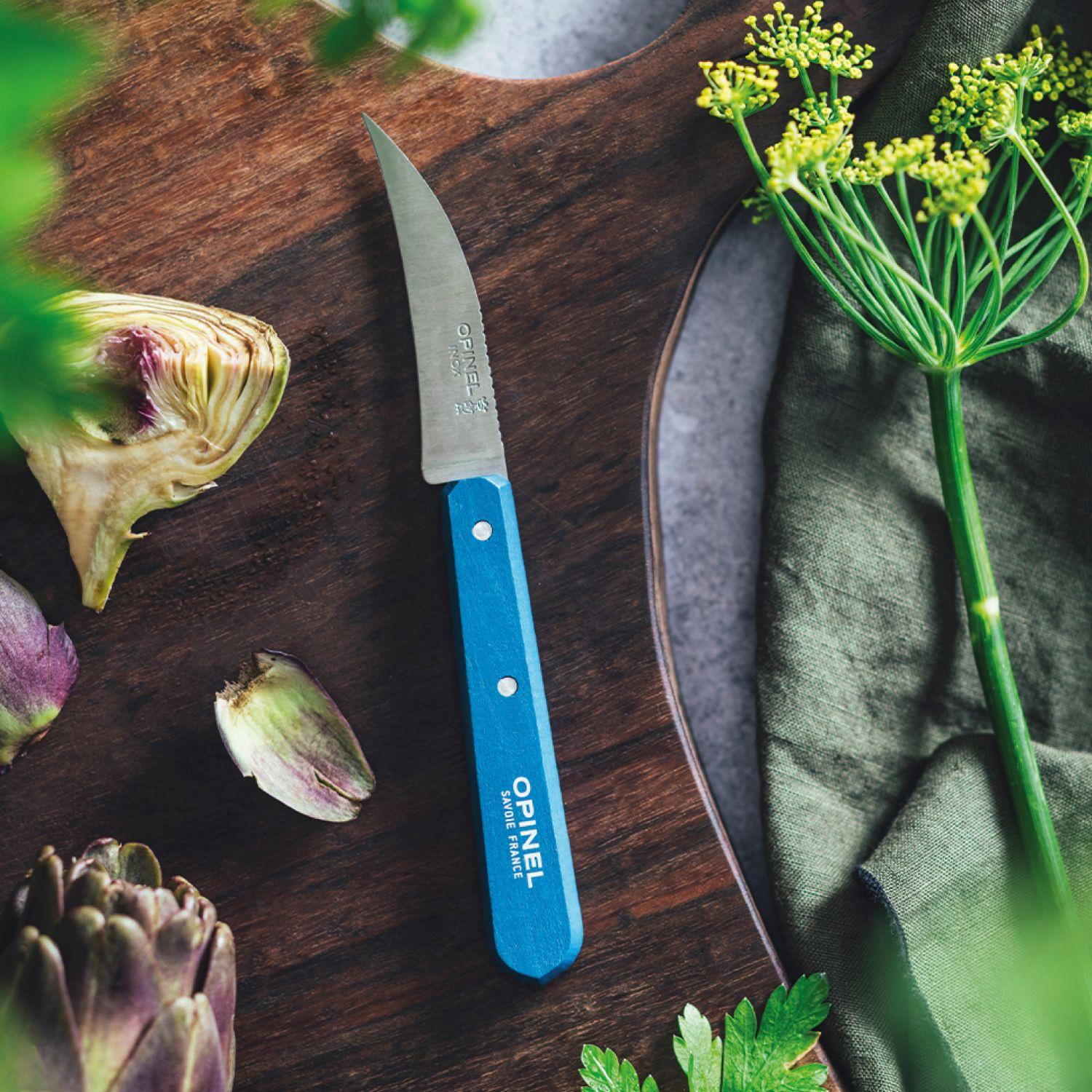 Opinel N°114 PAYSAGE nůž na zeleninu modrý 003203