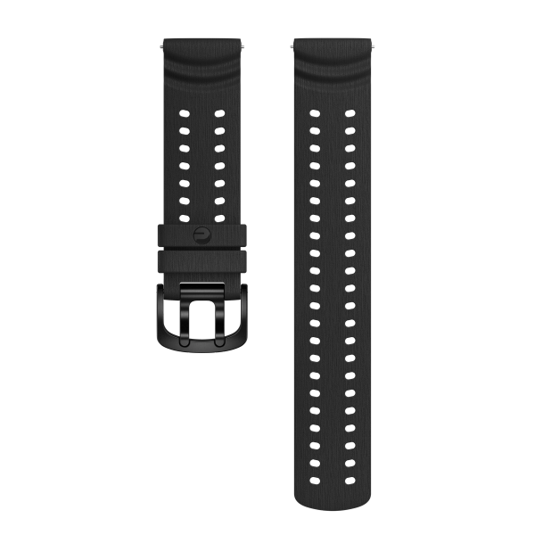 Polar řemínek 22mm sport silikonový S-L černá 910112400