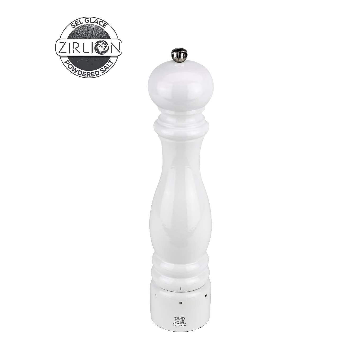 Peugeot PARIS U´SELECT mlýnek na sůl, ZIRLION 30 cm bílý lak 2785800