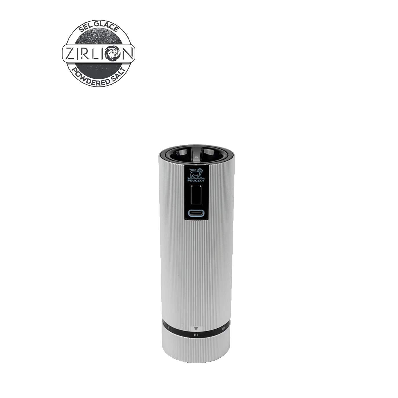 Peugeot LINE U´SELECT mlýnek na sůl, ZIRLION electric aluminium 15 cm  4313100