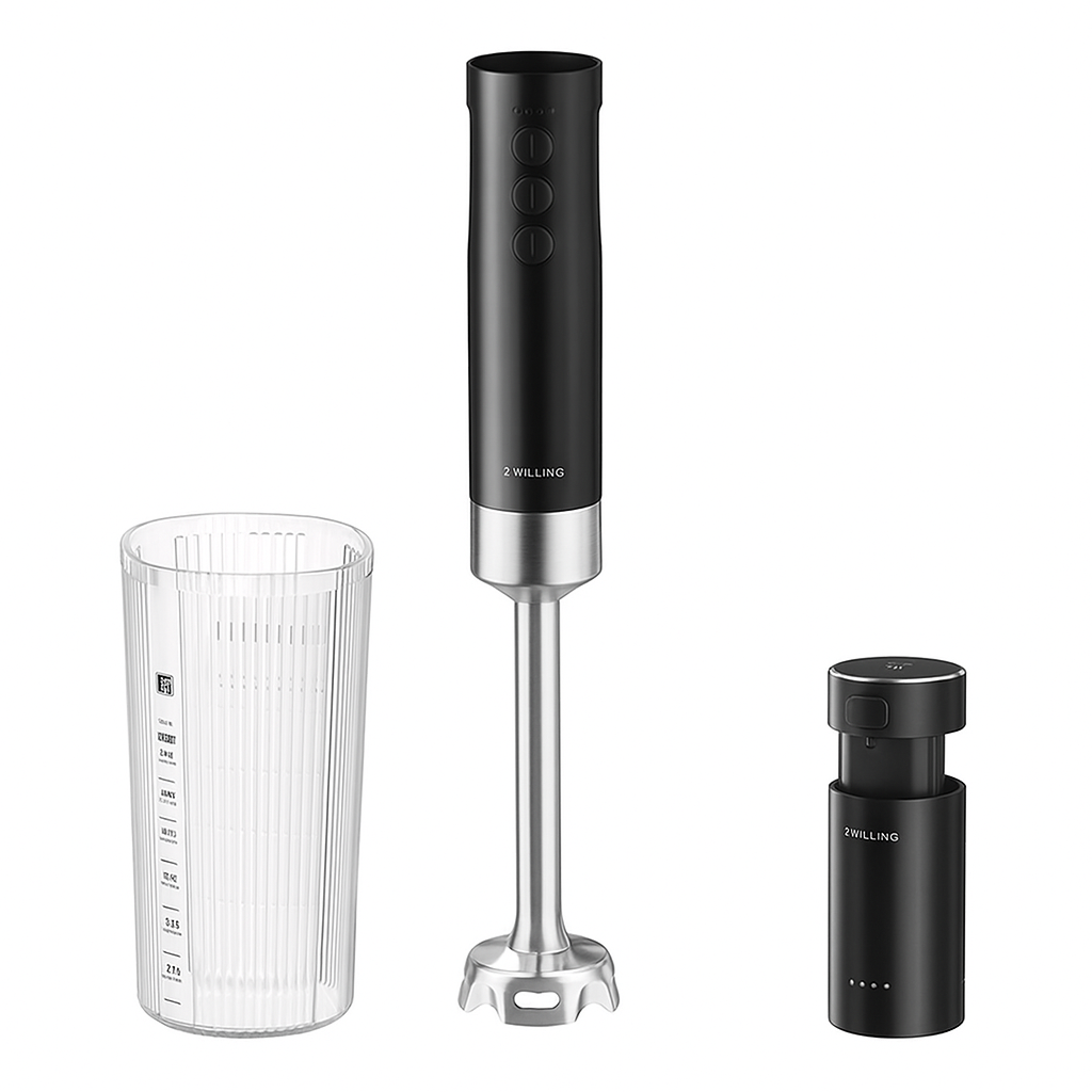 Zwilling ENFINIGY XTEND tyčový mixér startovací set vč. nabíječky, černá 1030457