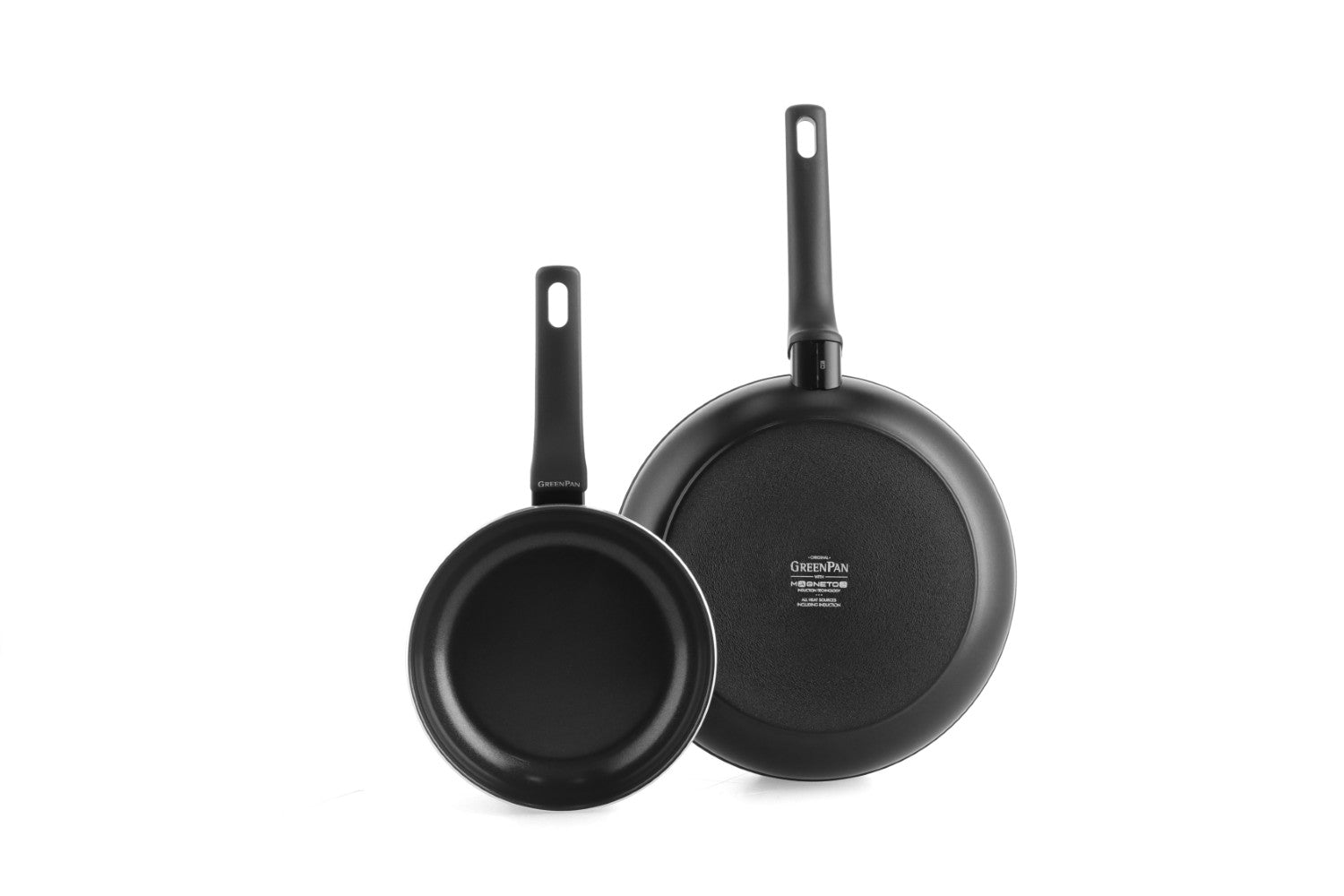 GreenPan ESSENCE sada dvou pánví, 20 + 28 cm, černá CC009049-001