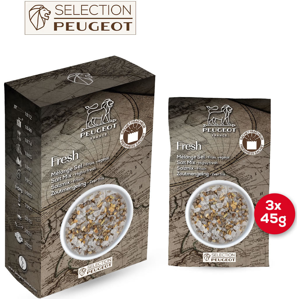Peugeot Sůl svěží směs 135 g (3×45 g) 46972