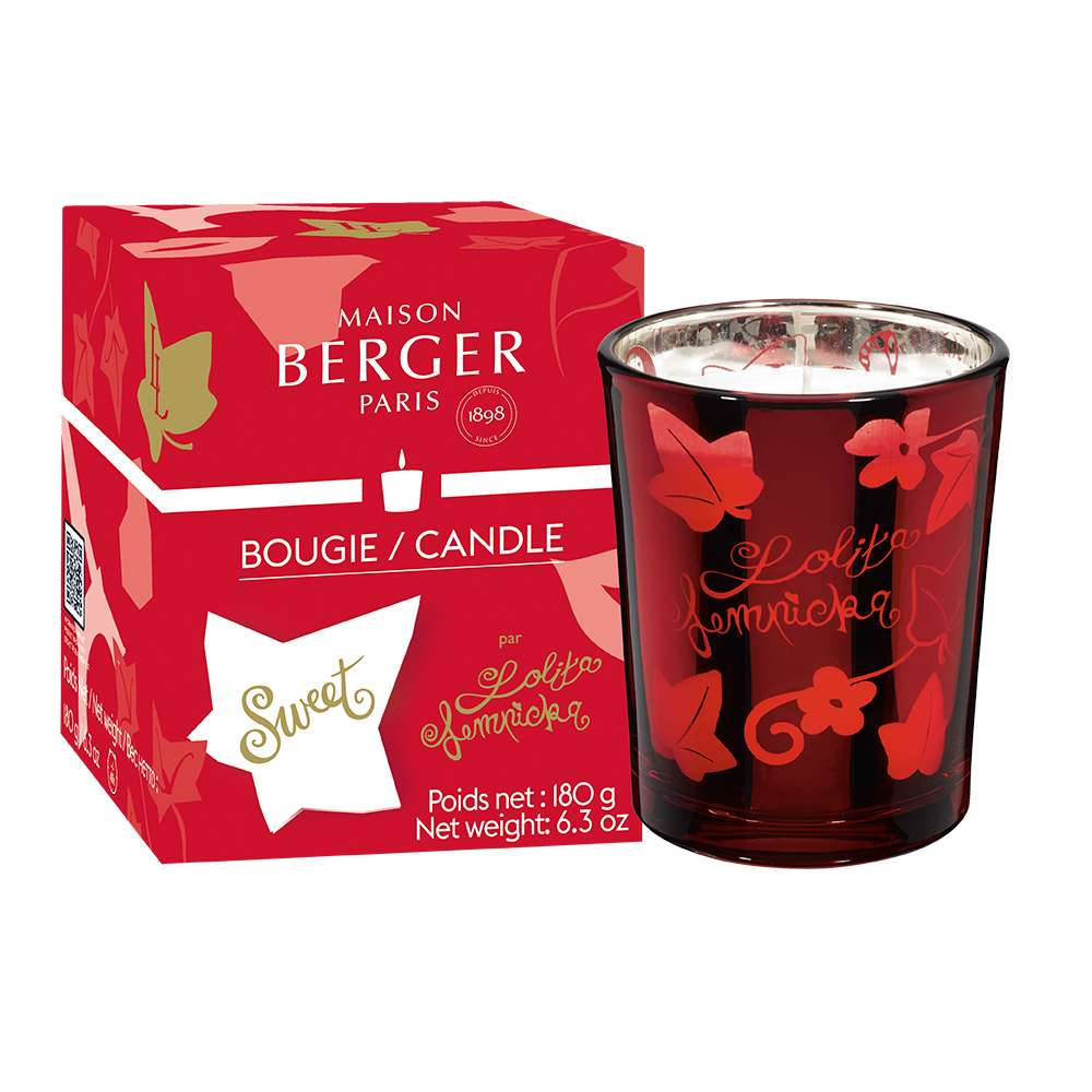 Maison Berger Paris Sweet Lolita svíčka 180g červená  7867
