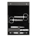 Zwilling Beauty BT Classic Inox manikůra 5ks kůže antracitová (2ks nůžky) 97685-003