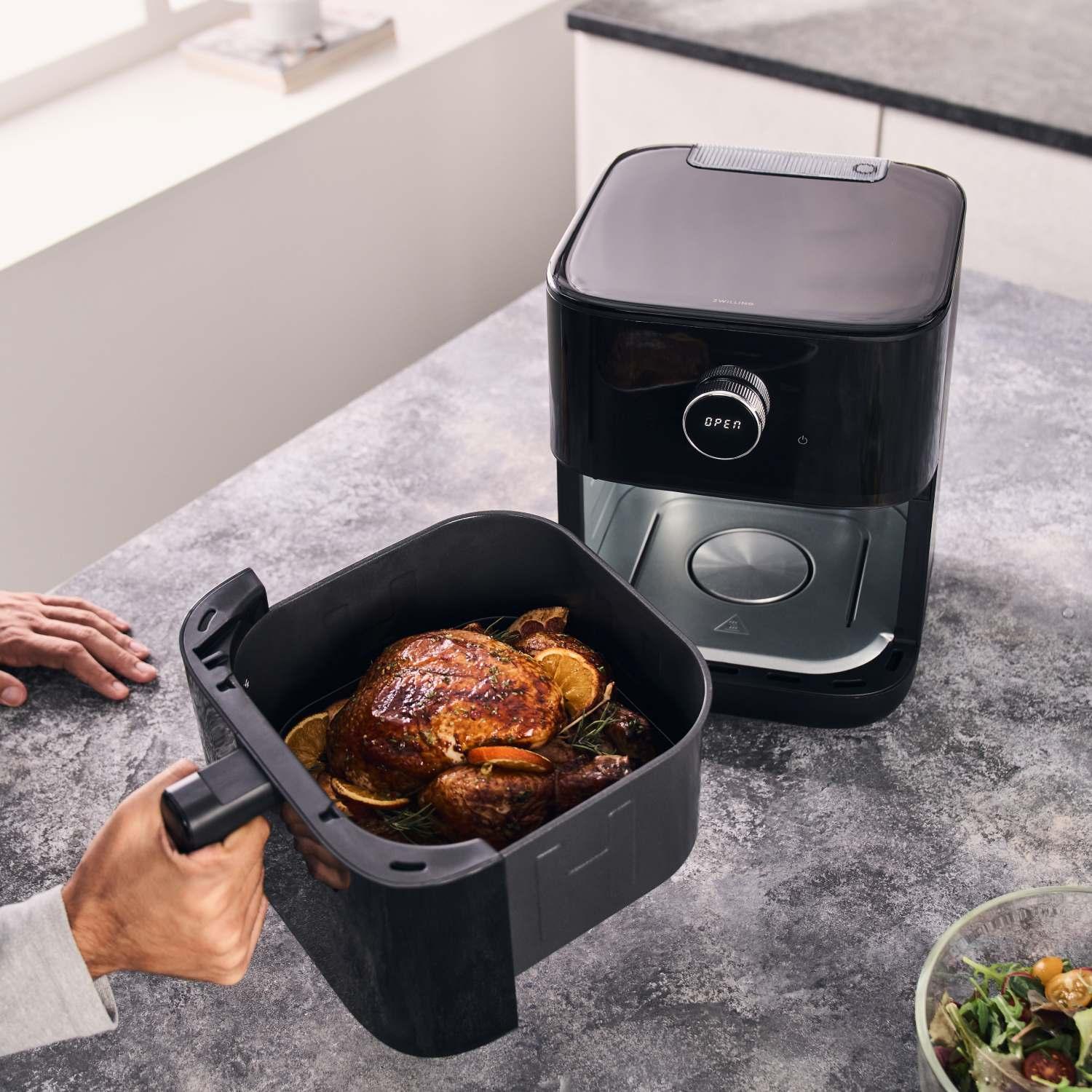 Zwilling Enfinigy, PRO horkovzdušná fritéza s párou, 6 l, černá 1034346