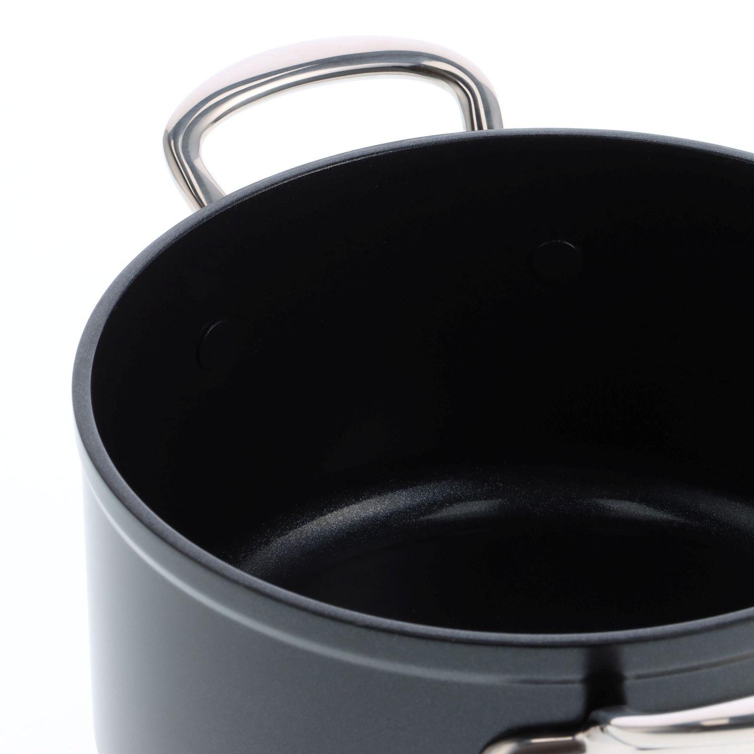 GreenPan BARCELONA PRO kastrol 20 cm s poklicí, černá CC005333-001