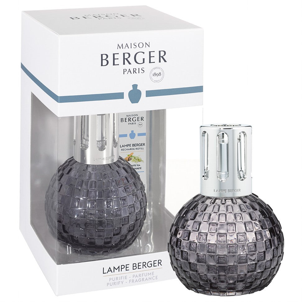 Maison Berger Paris Disco lampa 0,28l s náplní Ambrový prach šedá 4886