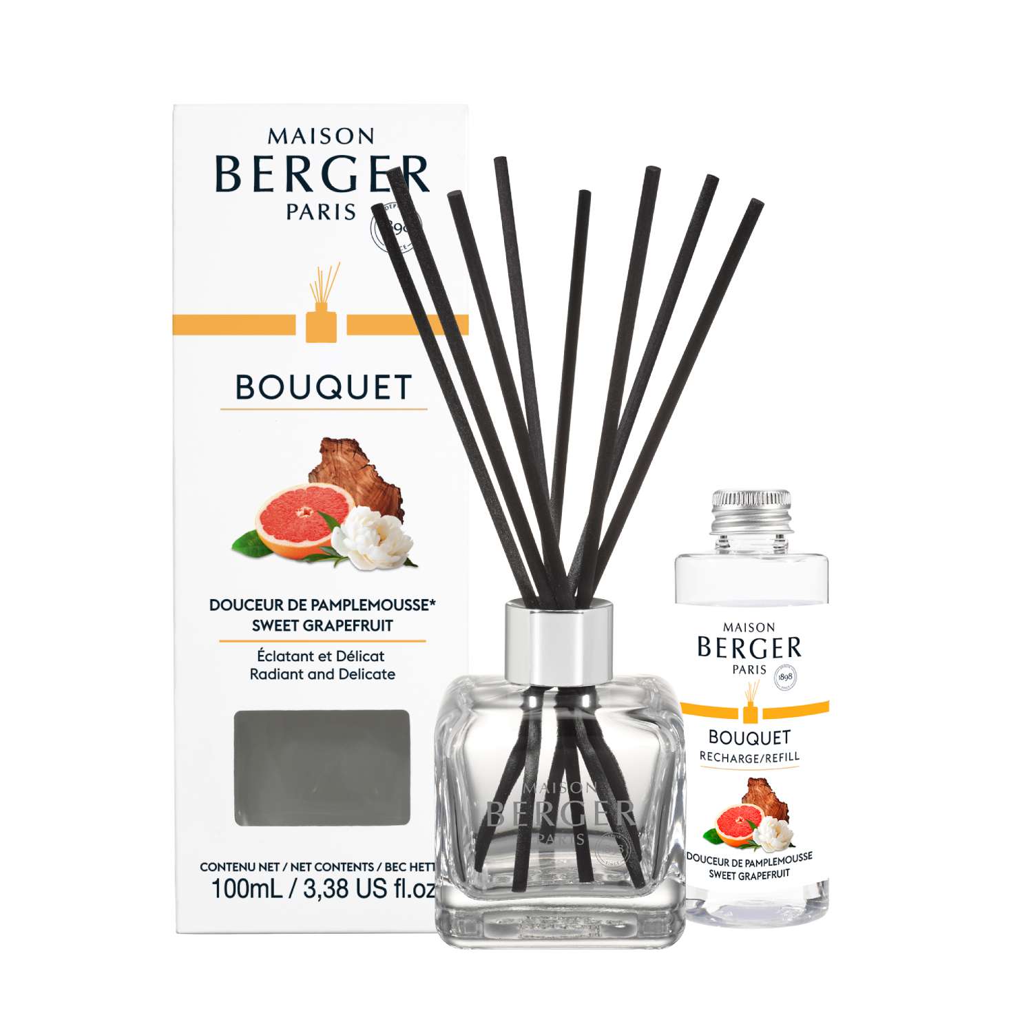 Maison Berger Paris Sweet grapefruit/Sladký grapefruit difuzér kostka s náplní 0,1l  7876