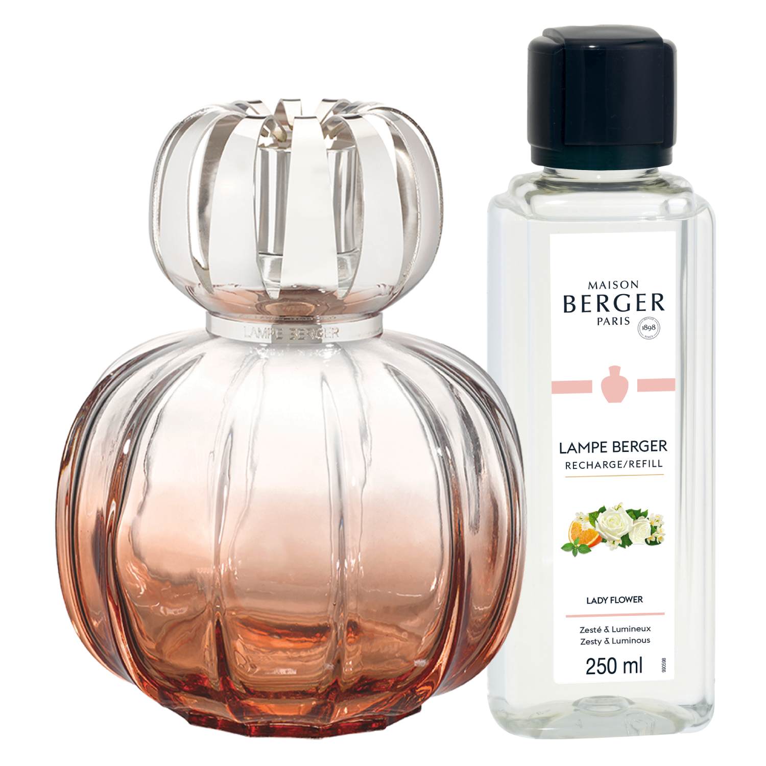 Maison Berger Paris Corali lampa 0,37l s náplní Lady Flower růžová 4879