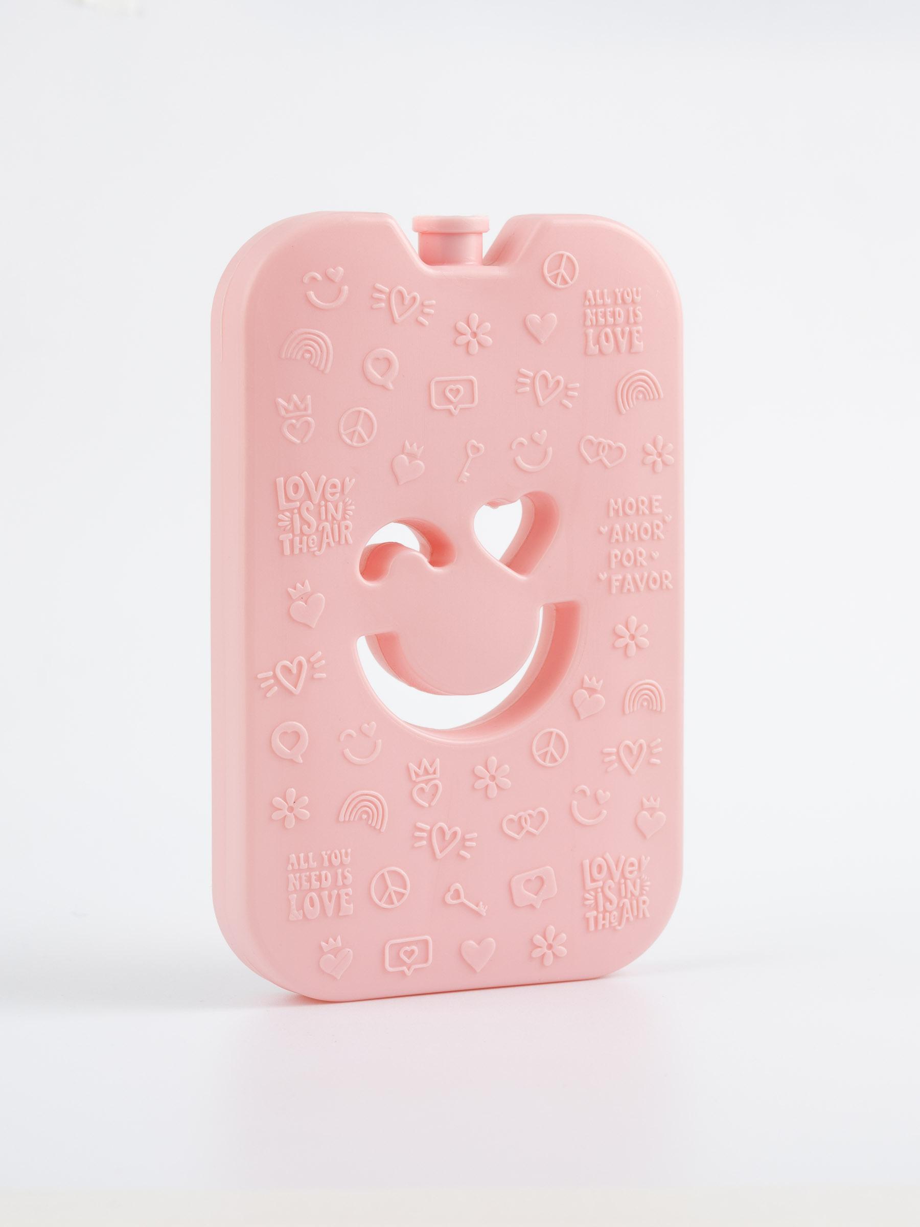 Polarbox chladící vložka do boxů, světle růžová ICE BRICK BABY ROSE