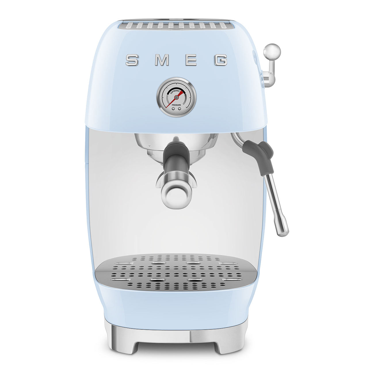 SMEG_SDA SMEG 50's Retro Style pákový kávovar ECF03 s tlakoměrem, 15 barů, 1-2 šálky