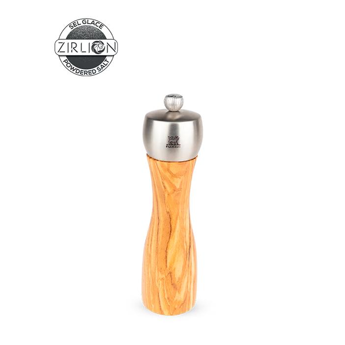 Peugeot FIDJI mlýnek na sůl ZIRLION 20 cm olivové dřevo/nerez 3383500