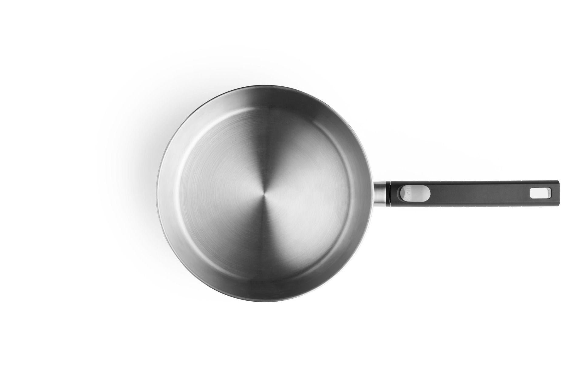 Woll Logic steel, IND, sauté pánev, Ø 24 cm, kompozit odním. rukojeť 1724LCS