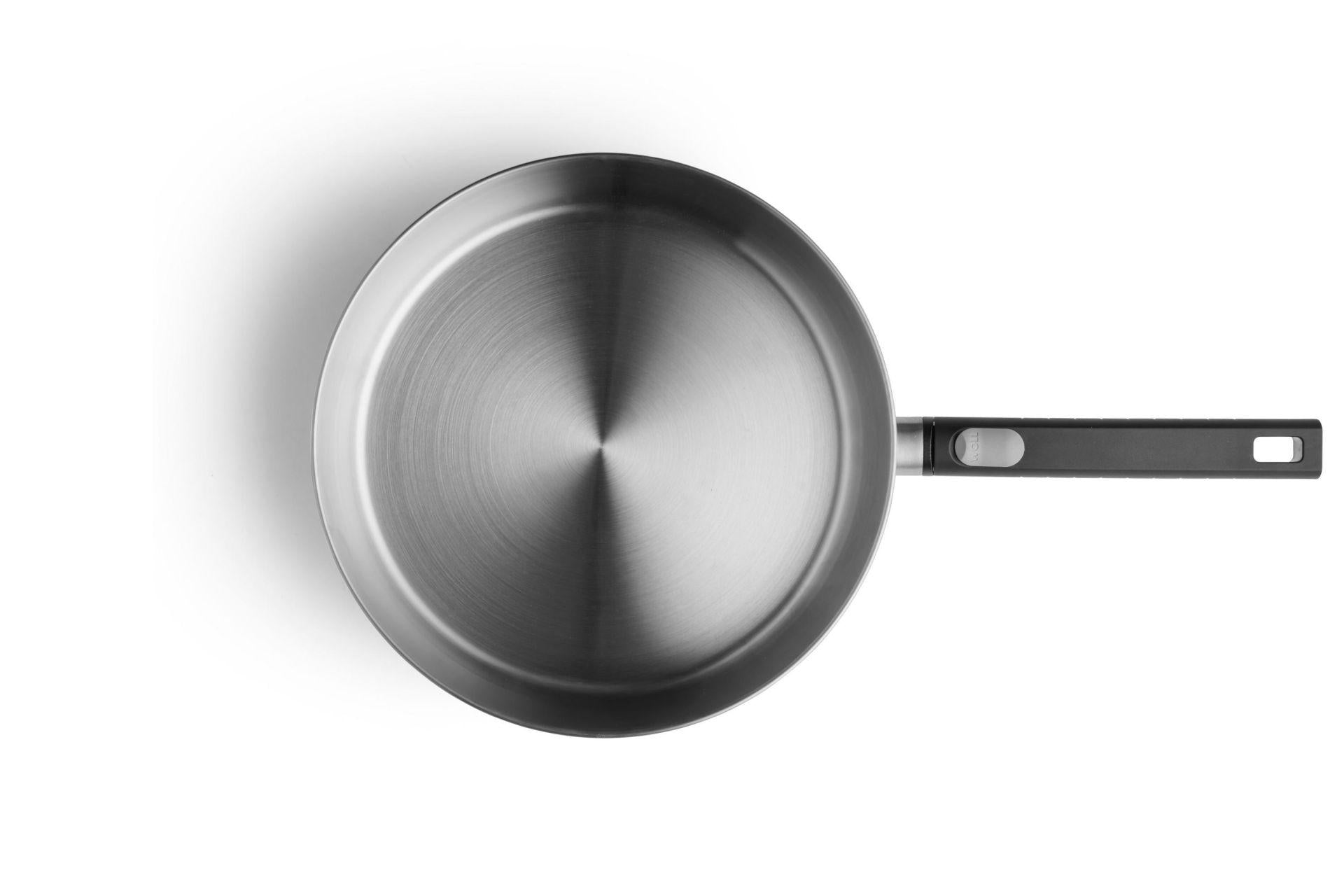 Woll Logic steel, IND, sauté pánev Ø 28 cm, kompozit odním. rukojeť 1728LCS