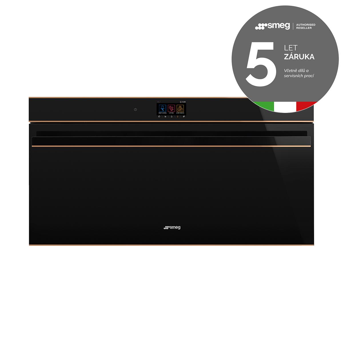 SMEG_MDA Trouba SFPR9604TNR, 90x48 cm, 48 programů, objem 85l, černá SFPR9604TNR