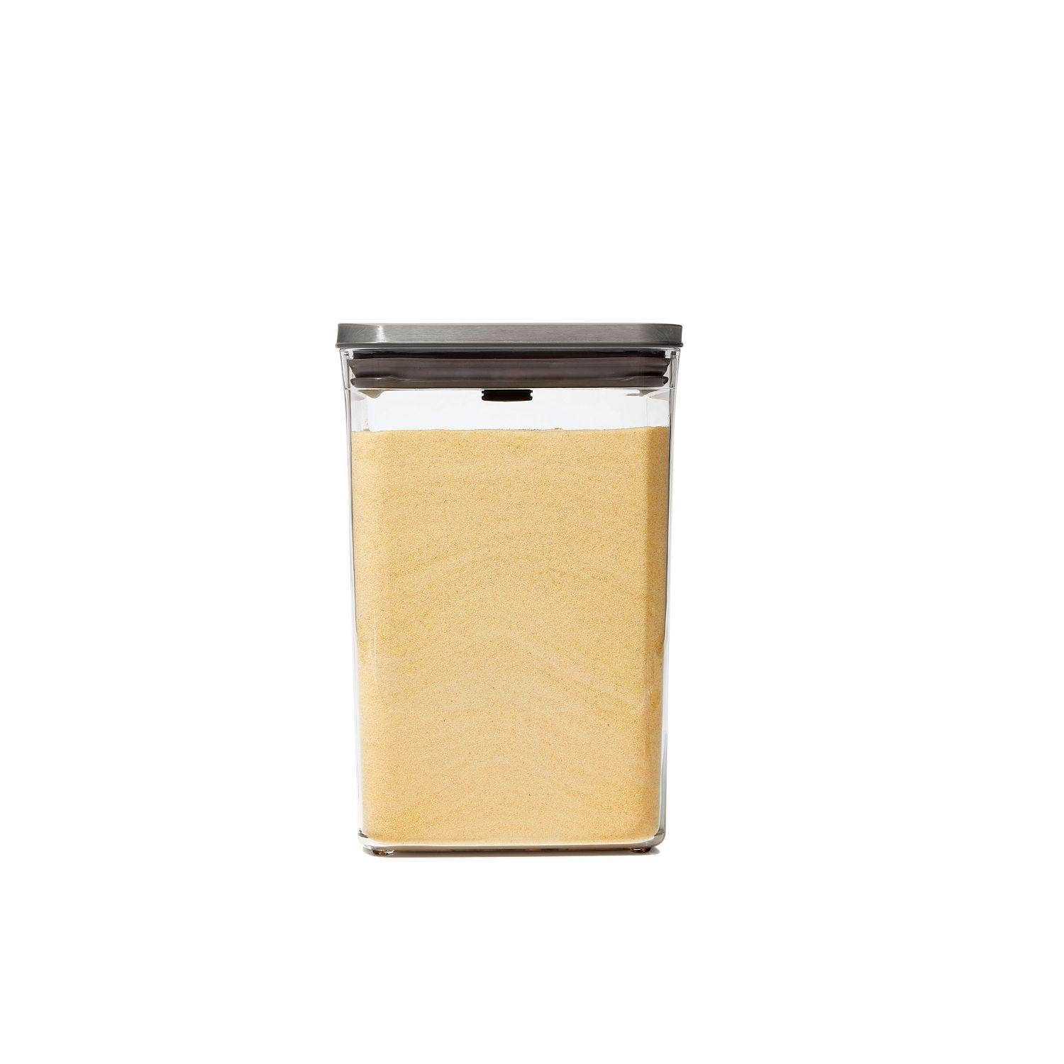 OXO OXO POP UP Nerez dóza velká čtverec 4,2 L 3118200