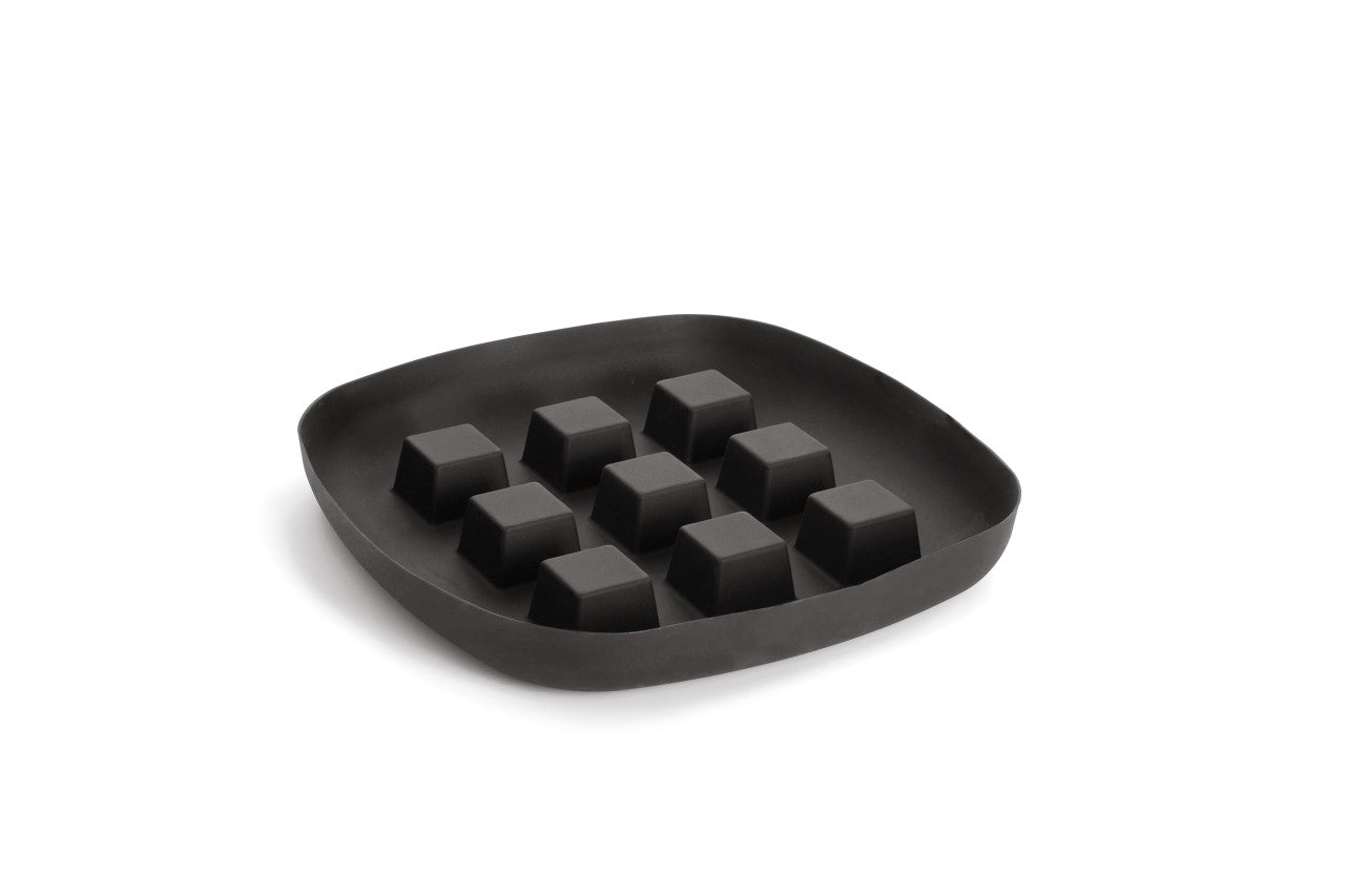 Woll WOLL Bake it, silikonová dortová vložka, 24cm, hranatá, černá SC224