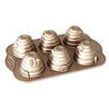 Nordic Ware Mini bábovky Včelí úly plát se 6 formičkami 3 cup karamelová 90777