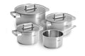 Woll Steel, IND, sada hrnců, 7 ks ST-SET002