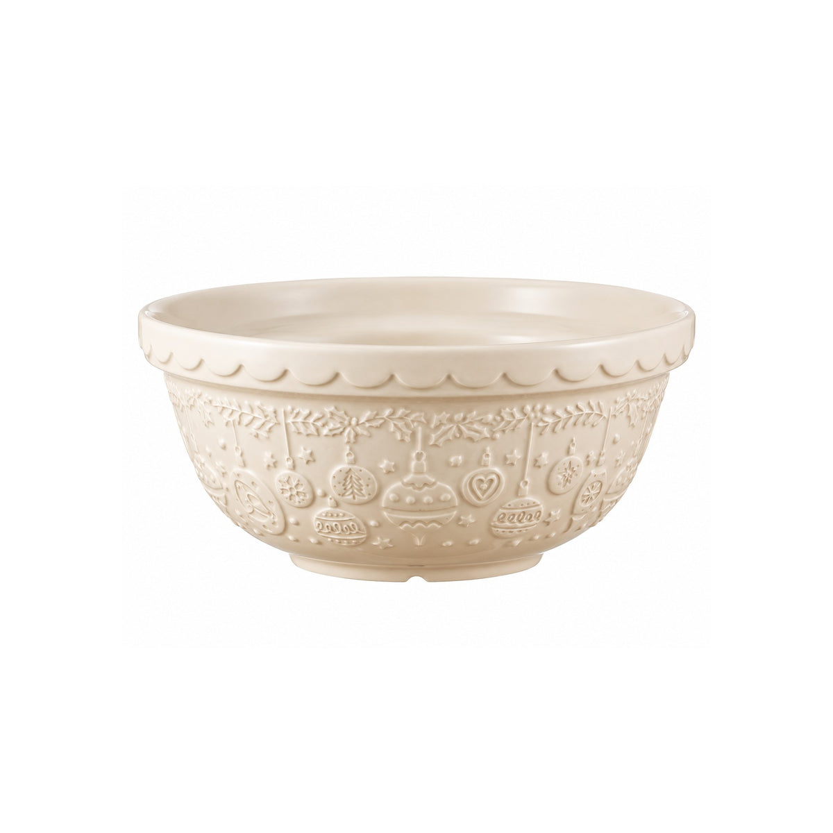 Mason Cash Vánoční mísa S18 26cm 2,7l krémová  00218.642
