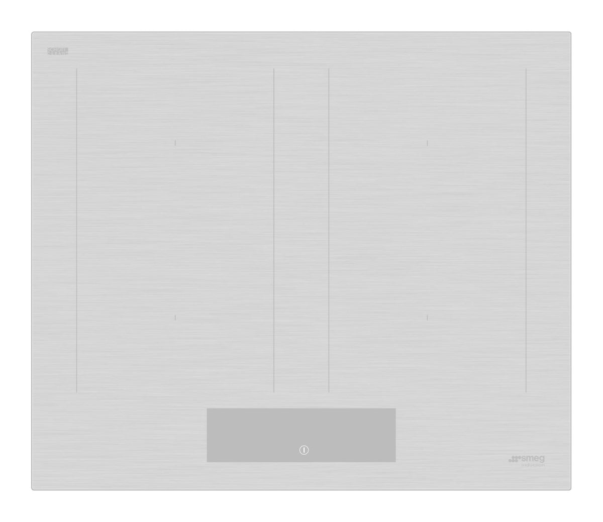 SMEG_MDA SMEG, indukční varná deska SIM3644MWH, 60 cm, dotykové ovládání, 4 varné zóny, matná bílá SIM3644MWH